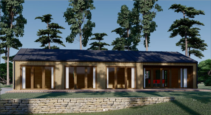 Vale — casa de madeira